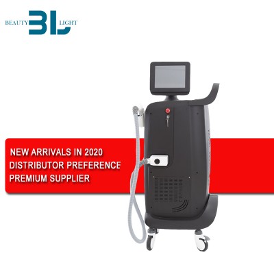 2020 Hottest 755+808+1064  Diode laser Permanent Hair Removal Machine